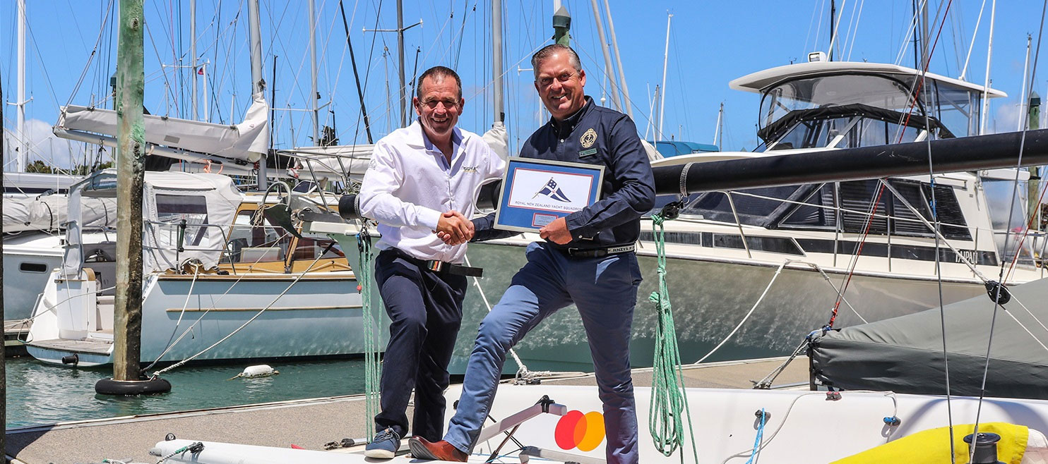 Doyle Sails sign significant three-year partnership with the Royal New Zealand Yacht Squadron